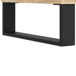 vidaXL Mesita de noche madera de ingeniería 40x40x66 cm Roble Sonoma Outlet