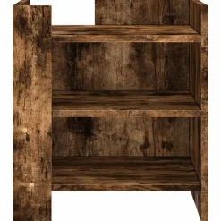 vidaXL Mesas-Mesita de noche madera de ingeniería 45x50x50 cm