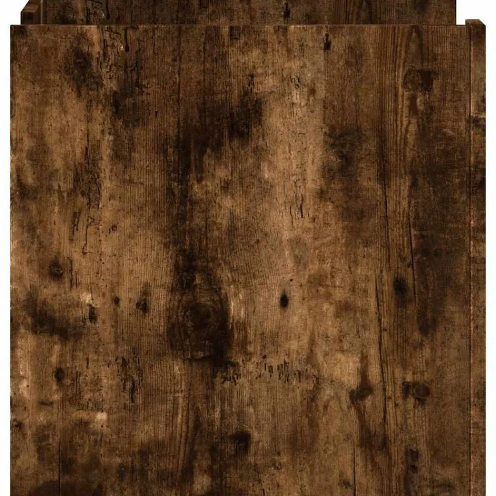 vidaXL Mesas-Mesita de noche madera de ingeniería 45x50x50 cm