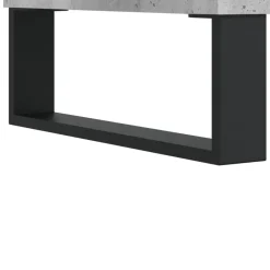 vidaXL Mesas-Mesita de noche madera de ingeniería gris hormigón 40x40x66 cm
