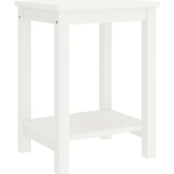 vidaXL Mesas-Mesita de noche madera maciza de pino 35x30x47 cm