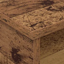 vidaXL Mesas-Mesita de Noche Madera vieja 40 x 31 x 15 cm