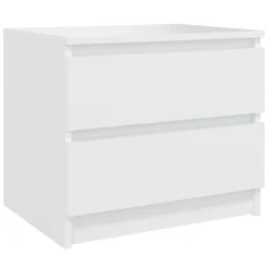 vidaXL Mesas-Mesita de noche madera contrachapada 50x39x43,5 cm