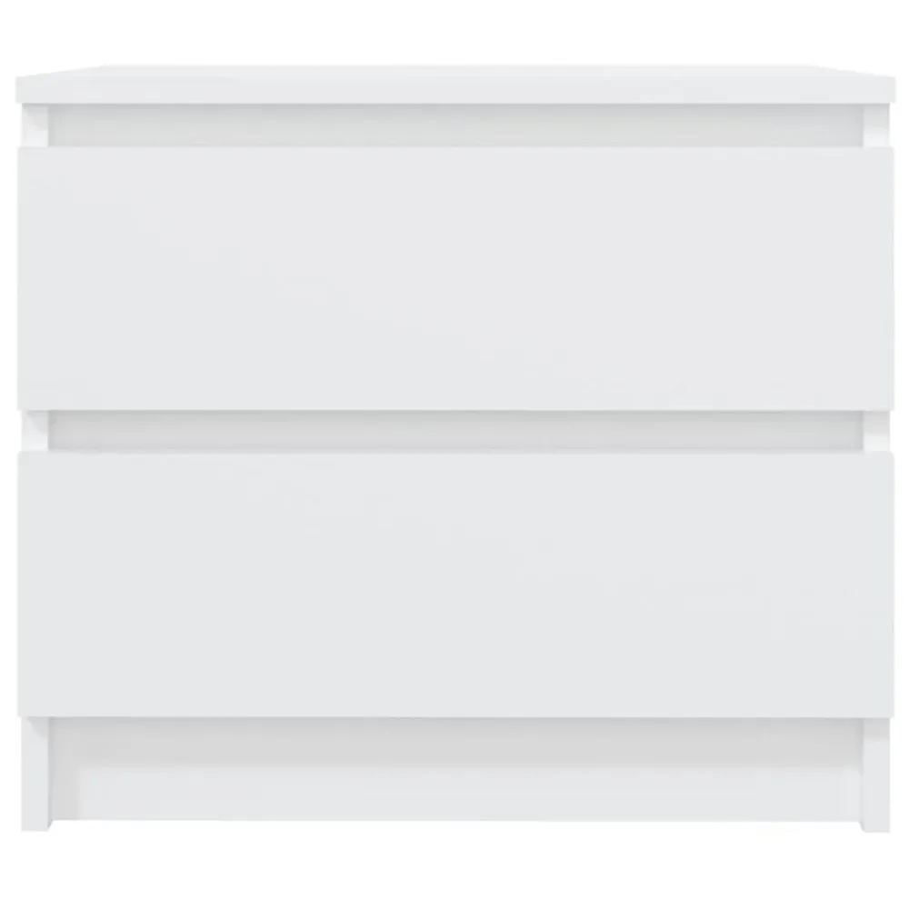 vidaXL Mesas-Mesita de noche madera contrachapada 50x39x43,5 cm