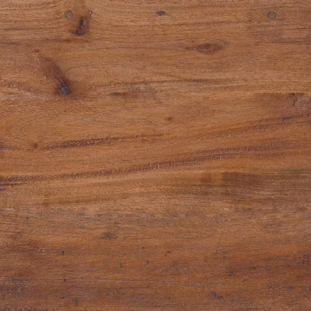 vidaXL Mesita de Noche Marrón 41 x 30 x 50 cm Madera de Caoba Sólida Clearance