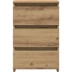 vidaXL Mesas-Mesita de noche madera de ingeniería 40x35x62,5cm