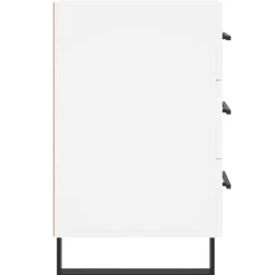 vidaXL Mesas-Mesita de noche madera de ingeniería 40x40x66 cm
