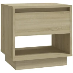 vidaXL Mesas-Mesita de noche madera contrachapada 45x34x44 cm