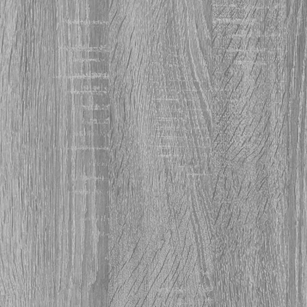 vidaXL Mesita de noche madera contrachapada 40x30x30 cm Gris sonoma Discount