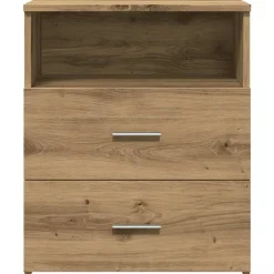 vidaXL Mesas-Mesita de noche madera de ingeniería 50x32x60 cm