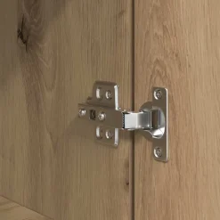 vidaXL Mesita de noche madera de ingeniería roble artisian 39x35x65 cm Roble artisan New