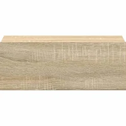 vidaXL Mesita noche flotantes contrachapada color roble 40x30x15 cm Roble Sonoma Hot