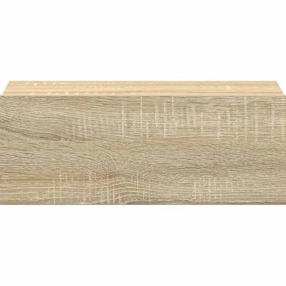 vidaXL Mesita noche flotantes contrachapada color roble 40x30x15 cm Roble Sonoma Hot