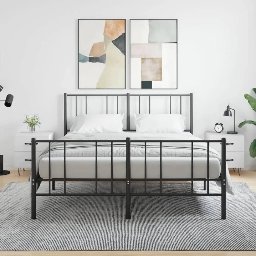 vidaXL Mesitas de noche 2 uds madera ingeniería 40x35x47,5 cm Blanco Online