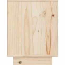 vidaXL Mesas-Mesitas de noche 2 uds madera maciza de pino 40x30x40 cm