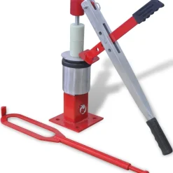 vidaXL Piezas Y Accesorios Para Vehículos-Mini cambiador de neumáticos rojo