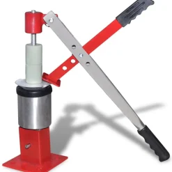 vidaXL Piezas Y Accesorios Para Vehículos-Mini cambiador de neumáticos rojo