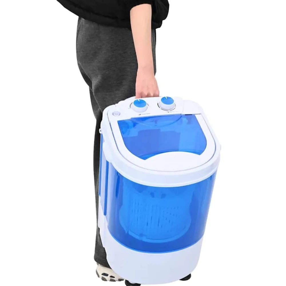 vidaXL Electrodomésticos-Mini lavadora con 1 tambor 2,6 kg