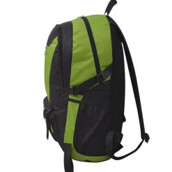 vidaXL Mochila de senderismo 40 L negra y Verde Hot