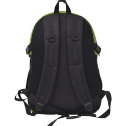 vidaXL Mochila de senderismo 40 L negra y Verde Hot