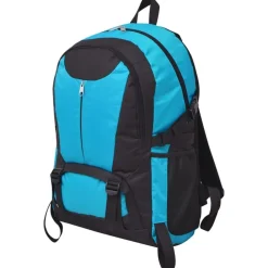 vidaXL Maletas Y Bolsos De Viaje-Mochila de senderismo 40 L negra y