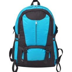 vidaXL Maletas Y Bolsos De Viaje-Mochila de senderismo 40 L negra y
