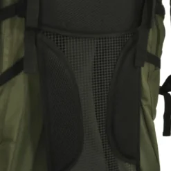 vidaXL Mochila de senderismo tela oxford militar 60 l Verde Discount