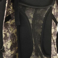 vidaXL Maletas Y Bolsos De Viaje-Mochila de senderismo tela oxford marrón camuflaje 60 l