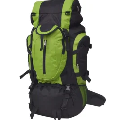 vidaXL Maletas Y Bolsos De Viaje-Mochila de senderismo XXL negro y 75 l