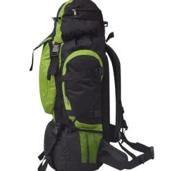 vidaXL Maletas Y Bolsos De Viaje-Mochila de senderismo XXL negro y 75 l