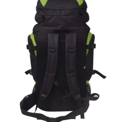 vidaXL Maletas Y Bolsos De Viaje-Mochila de senderismo XXL negro y 75 l