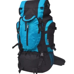vidaXL Maletas Y Bolsos De Viaje-Mochila de senderismo XXL negro y 75 l