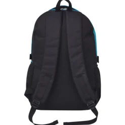 vidaXL Mochila escolar negra y 40 l Azul New