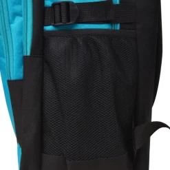 vidaXL Mochila escolar negra y 40 l Azul New