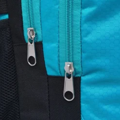 vidaXL Mochila escolar negra y 40 l Azul New