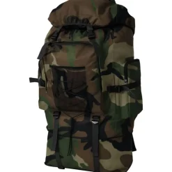 vidaXL Maletas Y Bolsos De Viaje-Mochila estilo ejército XXL 100 l
