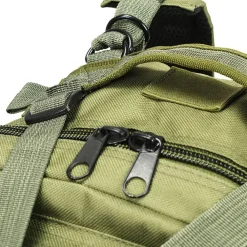 vidaXL Mochila estilo militar 50 L Verde oliva Discount