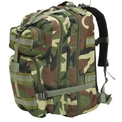 vidaXL Maletas Y Bolsos De Viaje-Mochila militar 50 L