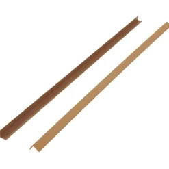 vidaXL Molduras angulares 5 uds WPC 170 cm Color teca Clearance