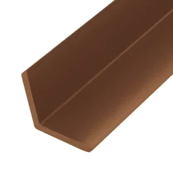 vidaXL Molduras angulares 5 uds WPC 170 cm Color teca Clearance