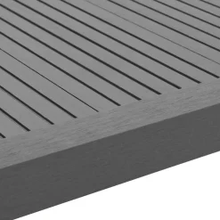 vidaXL Molduras angulares 5 uds WPC 170 cm Gris