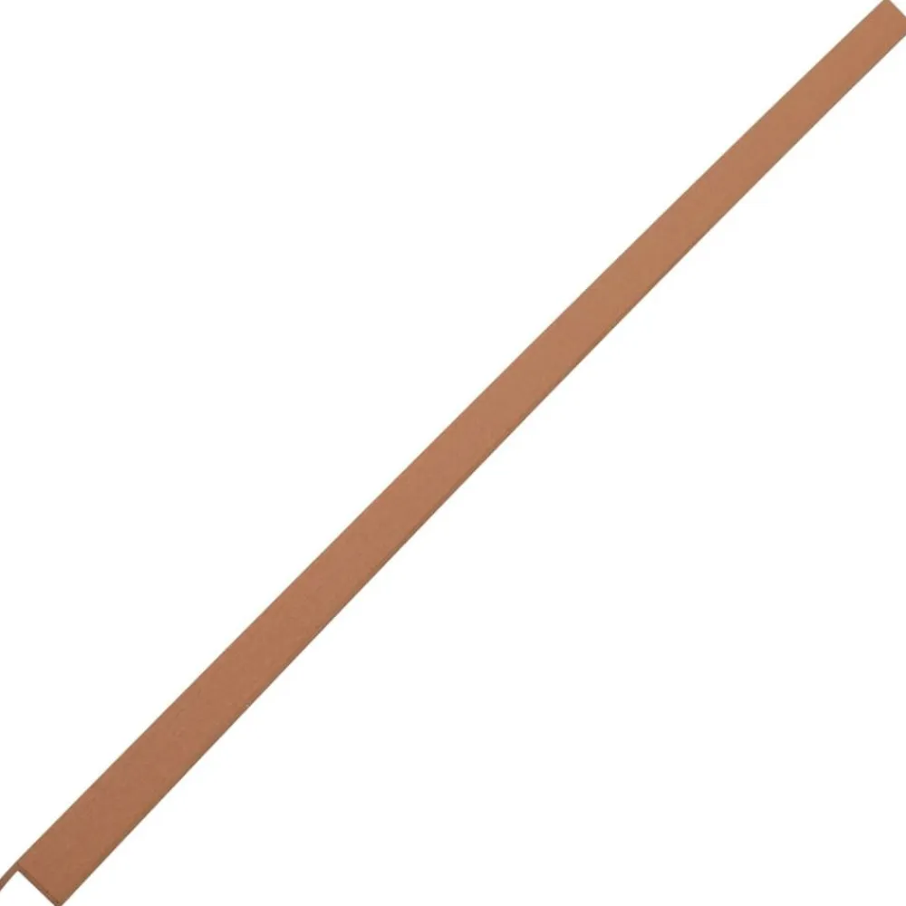 vidaXL Molduras angulares 5 uds WPC marrón claro 170 cm Marrón claro New