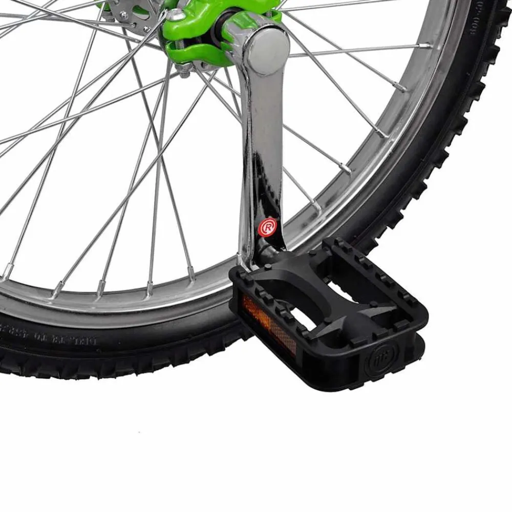 vidaXL Monociclo ajustable 16 pulgadas Verde
