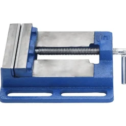 vidaXL Mordaza para taladro hierro fundido azul 121 mm Online