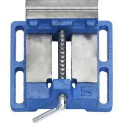 vidaXL Mordaza para taladro hierro fundido azul 121 mm Online