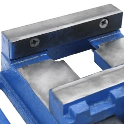vidaXL Mordaza para taladro hierro fundido azul 121 mm Online