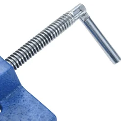 vidaXL Mordaza para taladro hierro fundido azul 121 mm Online