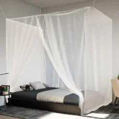 vidaXL Mosquitera colgante 156 malla blanca 220x100x150 cm Online
