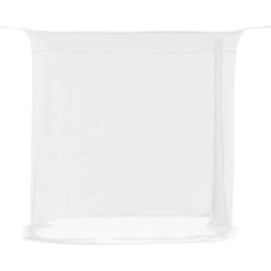 vidaXL Mosquitera colgante 156 malla blanca 220x100x150 cm Online
