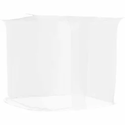 vidaXL Mosquitera colgante 156 malla blanca 220x100x150 cm Online